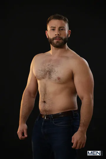 Men with beards having sex