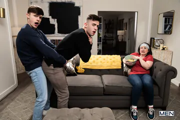 Sexy twink fucking a stud