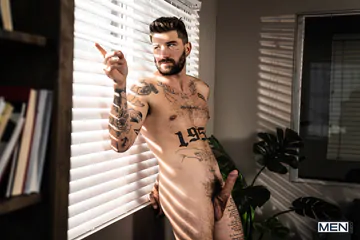 Chris Damned man handles Joey Mills