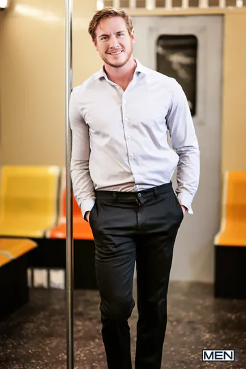 Joey Mills getting fucked on the subway