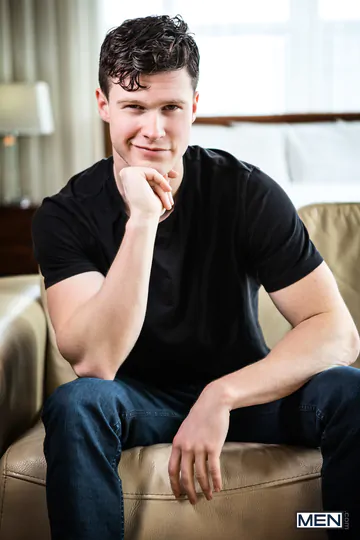 Handsome Finn Harding having sex