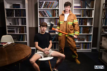 Joey Mills and Finn Harding boning