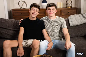 Cute gay boys bareback fucking