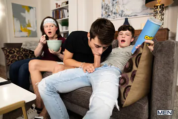 Cute gay boys bareback fucking