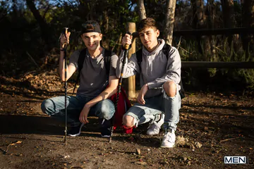 Boys on a camping trip fucking