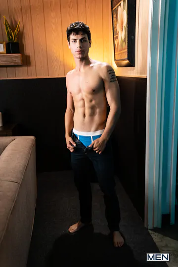 Big guy pounding Kaleb Stryker