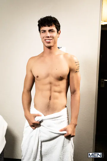 Kaleb Stryker gets a facial