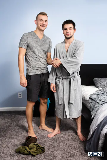 Blonde jock fucking Johnny Rapid