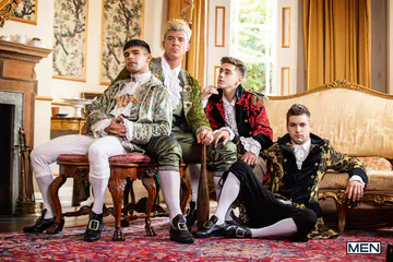 Foursome porn with Johnny Rapid