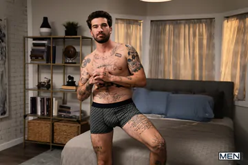 Chris Damned fucking a blonde guy