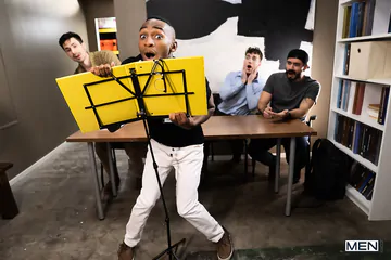 White guy fucking black ass