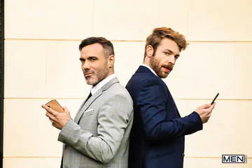 Hairy guy gets his butt banged