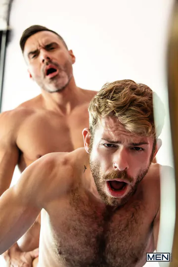 Hairy guy gets his butt banged