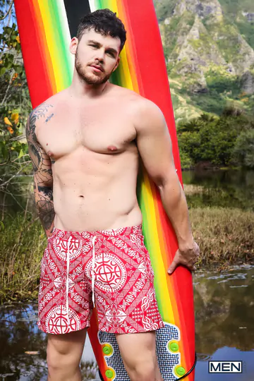 Porn stars fucking on a beach