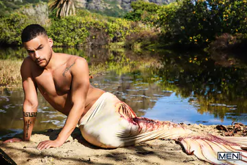 Porn stars fucking on a beach