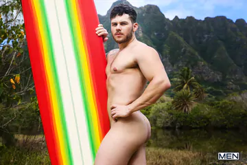 Porn stars fucking on a beach