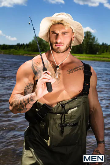 Guys fucking on a fishing trip