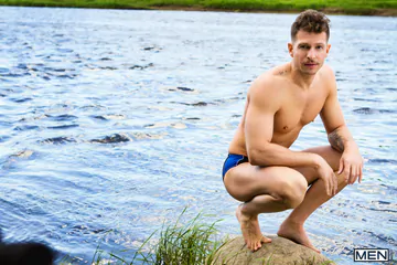 Guys fucking on a fishing trip