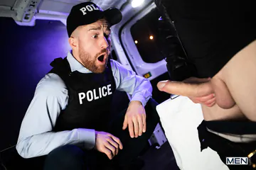 Guys fucking in a van