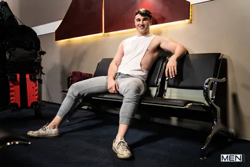 Gays fucking at the airport