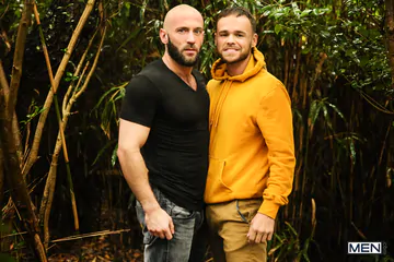 Gays in the forest fucking