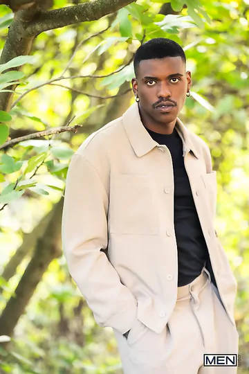 Two guys fucking in the woods