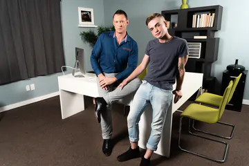 Sexy big cock boy gets fucked