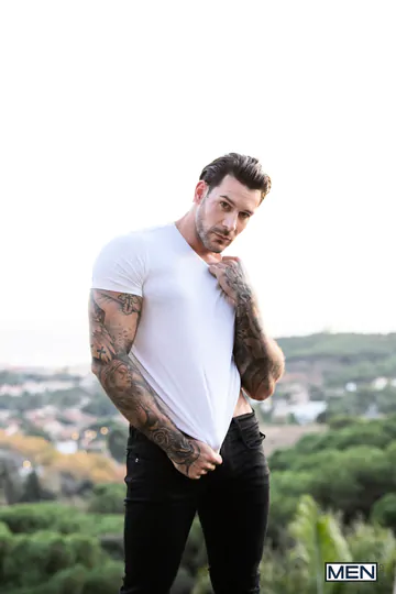 Handsome man fucking asshole