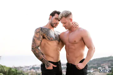 Handsome man fucking asshole