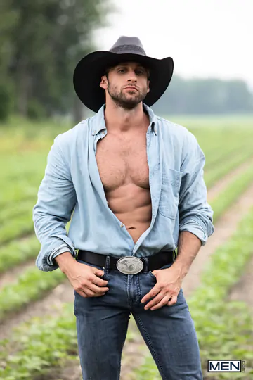 Cowboys fucking on a field