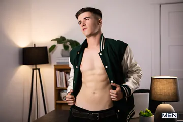 Sexy jock bareback fucking ass
