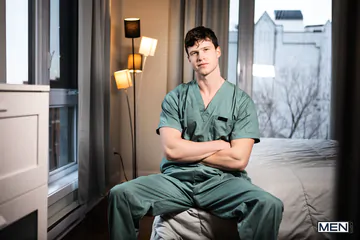 Threesome with sexy Finn Harding