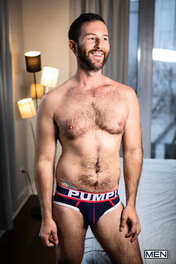 Threesome with sexy Finn Harding