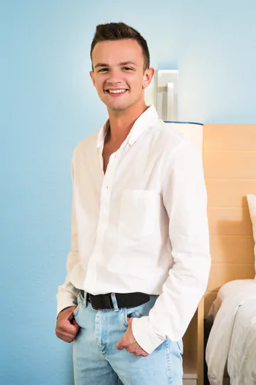 Cute guy gets his butt banged