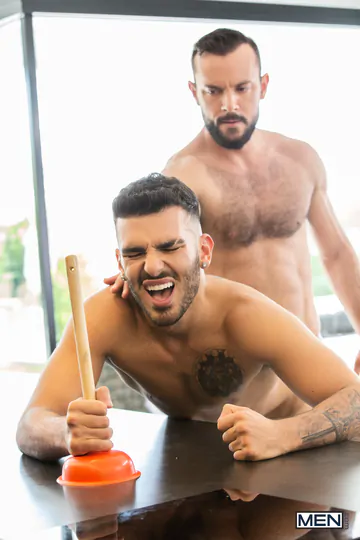 Hot guy gets big cock fucked