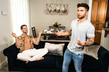 Roman Todd and Vadim Black boning