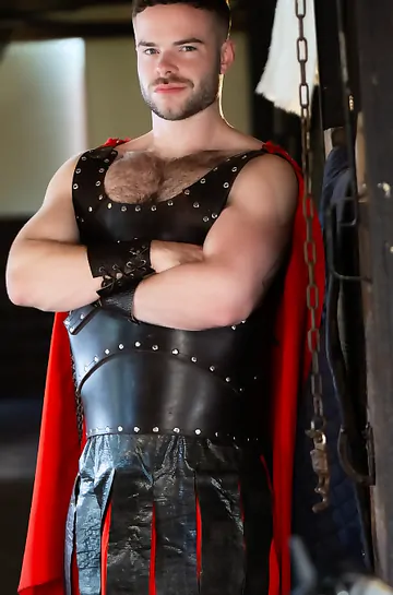 Gay guys fucking in the stable