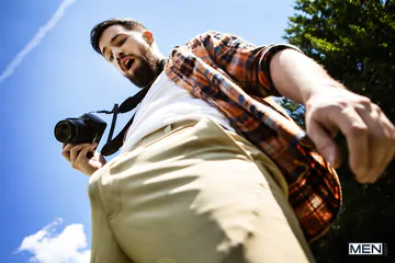 Firefighters fucking outdoors