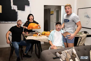 Cute boy getting sucked and fucked