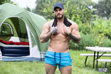 William Seed goes camping