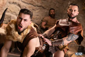 Gay porn stars having sex