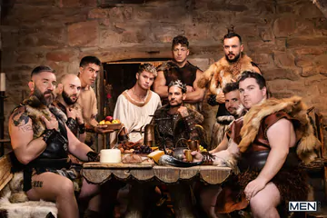 Gay porn stars having sex