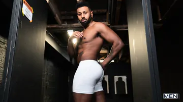 Black army guys bareback fucking