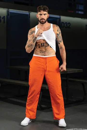 Tall bald guy getting fucked