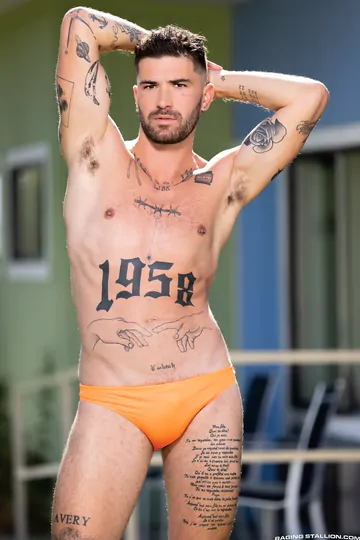 Horny gay porn stars on vacation