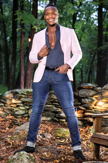 Porn stars fucking in the forest