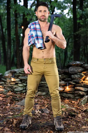 Lumberjacks fucking in the forest