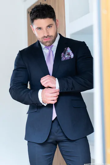 Business men bareback fucking