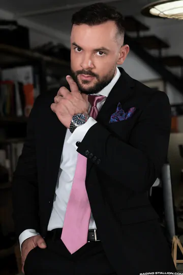 Business men bareback fucking