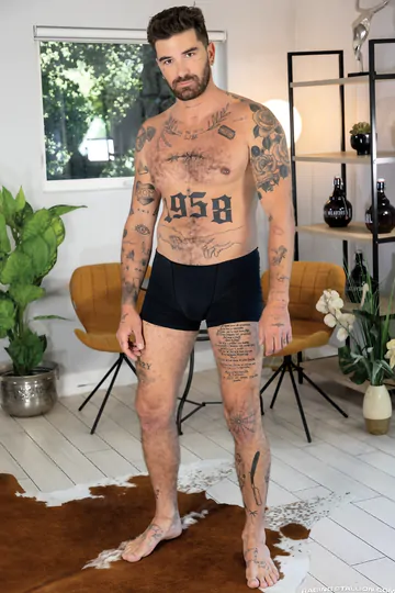 Chris Damned fucking a hunky guy